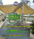 Thi Công Mái Bạt Che Nắng Mái Hiên Tại Bàu Bàng – Bình Dương