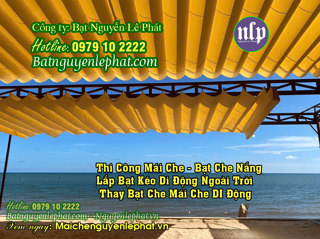 Lắp đặt bạt che nắng mưa quận 2 TPHCM uy tín - giá rẻ