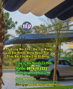 Thi Công Mái Che, Bạt Che, Dù Che Nắng Quán Cafe tại Vũng Tàu