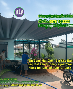 Bạt Kéo Ngoài Trời, Bạt Kéo Mái Hiên Che Nắng Trước Nhà Tại Hóc Môn