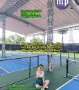 Thi công mái che sân Pickleball đẹp
